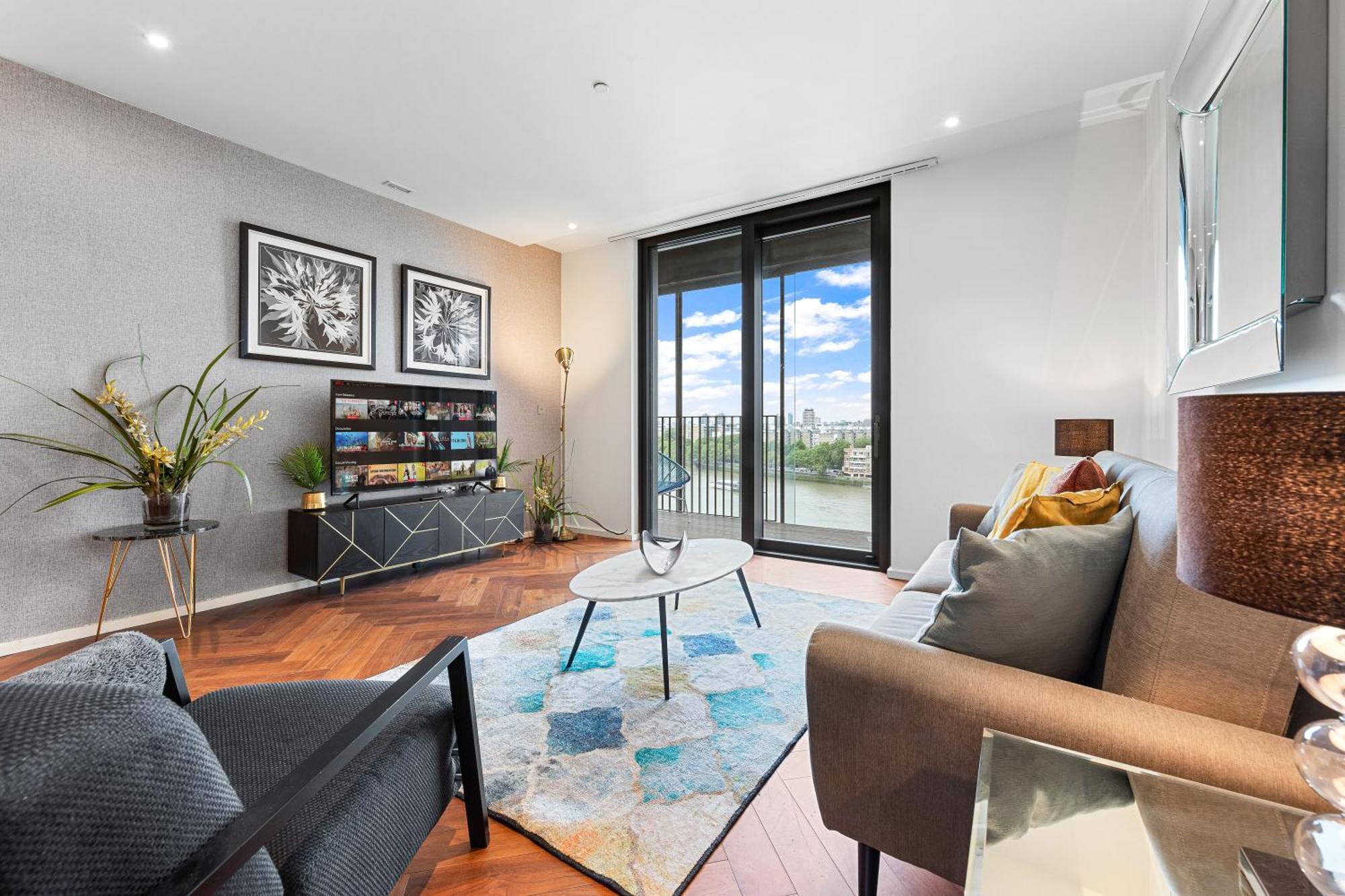River Panorama Central London 2 Bedroom New Development エクステリア 写真