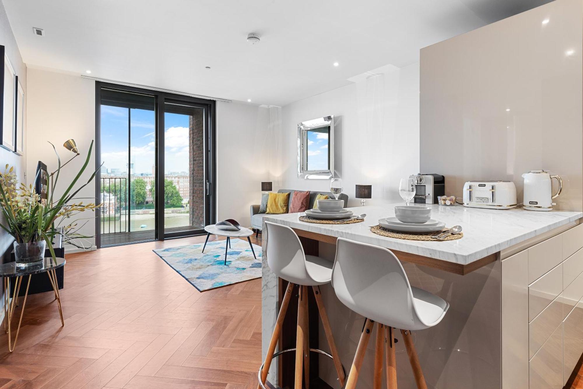 River Panorama Central London 2 Bedroom New Development エクステリア 写真